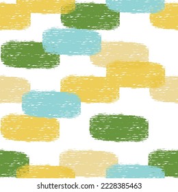 Seamless gradient knitting pattern. Abstract vector creative seamless pattern with brush strokes. 