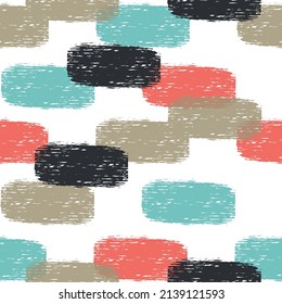 Seamless gradient knitting pattern. Bizarre Art Illustration