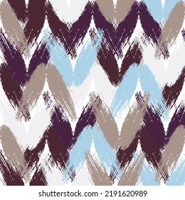 Seamless gradient knitting pattern. Bizarre Art Illustration