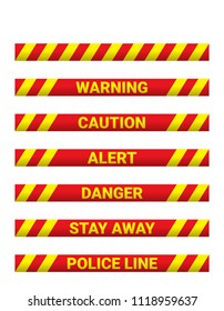 Seamless Gradient Red Warning pattern