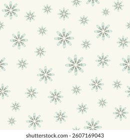 Seamless gradient style beige and green flower texture background pattern designs for textiles, wallpapers, web..,