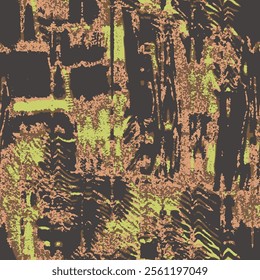 
Seamless graffiti abstract camouflage pattern can be used in textile printing outdoor product printing background printing etc.