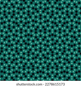 Plantilla de superficie de papel de fondo gráfico sin inconvenientes Tile digital Geometric Halftone Art Textil Monocromo Tapa de diseño Tela de impresión Forma de fondo retro Decorativo Patrón de papel tapiz