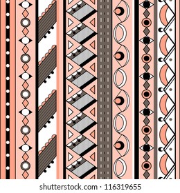 Seamless graphic background. Abstract geometric pattern.