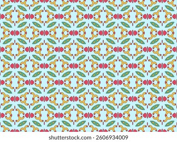 Seamless Graphic Endless Fabric Tile Decoration Luxury Digital Background Design Geometric Fashion Art Symmetric Texture Interior Wallpaper Perspective Visual Template Shape Cloth Textile Pattern.