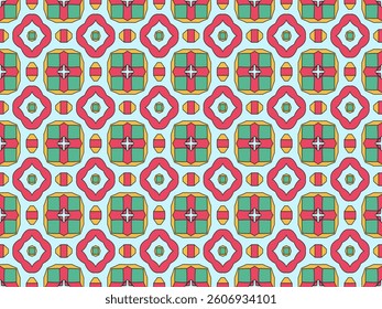 Seamless Graphic Endless Fabric Tile Decoration Luxury Digital Background Design Geometric Fashion Art Symmetric Texture Interior Wallpaper Perspective Visual Template Shape Cloth Textile Pattern.