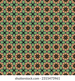 Seamless Graphic Fashion Card Frame Unique Concept Banner Material Vintage Modern Background Decoration Retro Tile Fabric Print Wallpaper Geometric Art Design Cloth Textile Pattern.