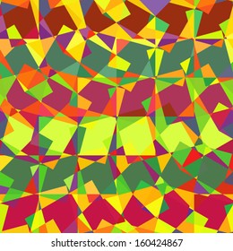 Seamless graphic geometric abstract pattern