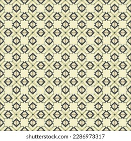 Seamless Graphic Interior Tiles Concept Vintage Retro Surface Template Modern Textile Fashion Tile Art Geometric Print Decoration Wrapping Fabric Wallpaper Texture Background Design Pattern.