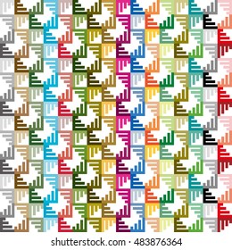 seamless graphic pattern for design - wallpaper, title back, wrapping paper, layout etc.
