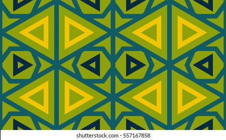 Seamless Graphic Pattern Kaleidoscope Motion Texture Bright Shapes