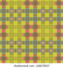 Seamless graphic pattern. Vector graphic for textiles, wallpaper and etc. design.