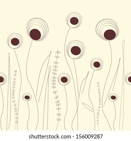 Seamless grass background. Isolated on white background 