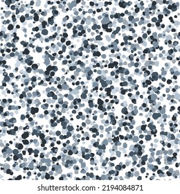 Seamless gravel texture. Repeating small stones surface background. Random pebble wallpaper. Grunge grain spots repeated effect. Speckles, particles, splashes, drops backdrop