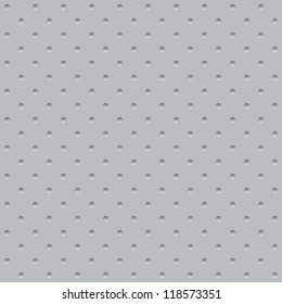 Seamless gray abstract background with lots of circles
