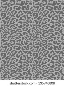 Seamless gray animal fur pattern