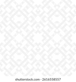 Seamless gray diamond pattern of straight lines for making fabric and wallpaper. Geometric shapes in fashionable retro style for room decoration, trendy notebook cover.