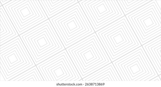 Seamless gray diamond pattern of straight lines for making fabric and wallpaper. Geometric shapes in fashionable retro style for room decoration, trendy notebook cover.