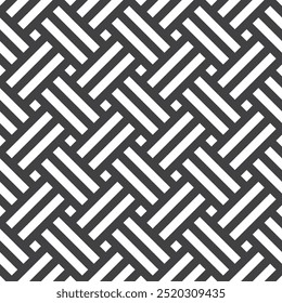 Seamless gray ethnic pixel op art pattern vector
