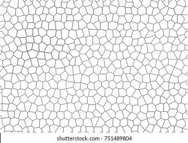 Seamless gray mosaic geometric vector background 