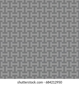 Seamless gray op art pixel tribal pattern vector
