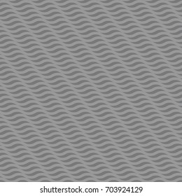 Seamless gray optical illusion waves pattern vector