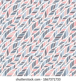 Seamless gray pattern of braids, endless pattern, stylized sweater fabric. Pattern for web, print, wallpaper, fall winter fashion, textile design, website background, holiday home decor