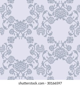Seamless gray plants pattern FIND MORE pattern in my portfolio