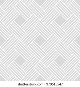 Seamless Gray Woven Pattern Vector