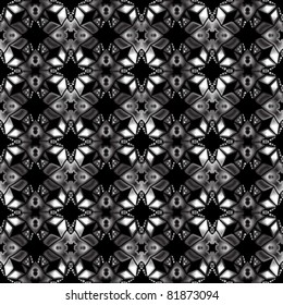 seamless gray-scale texture, abstract pattern; vector art illustration