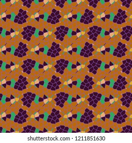 Seamless great abstract background multicolor grid mosaic.