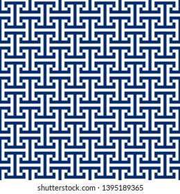 Seamless Greek key pattern background