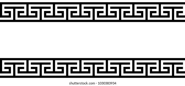 Seamless Greek Ornament Stock Vector (Royalty Free) 701740747