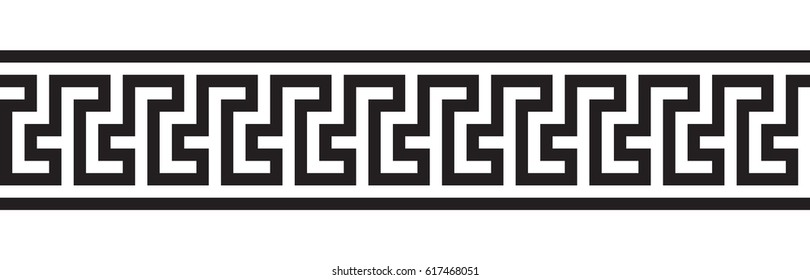 Seamless greek ornament