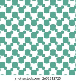 Patrón Abstractas verde sin costuras con Formas orgánicas