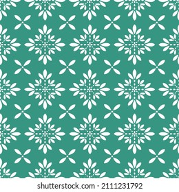 seamless green background of ixora on transparent background. Left is single pattern . Abstract seamless pattern of blue color for wallpapers and background. Seamless line geometric background .