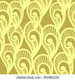 Seamless green colorful  pattern. Abstract background. Vector multicolored texture