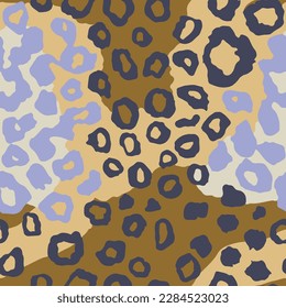 Seamless Green Exotic Simple Animal Template Pattern. Dark Repetitive Fashion Retro Skin, Seamless Element Print. Endless Pink Cheetah Illustration Wallpaper.