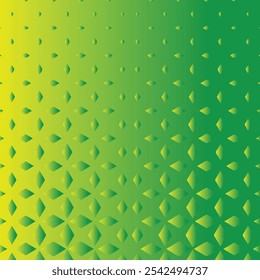 Seamless Green Field Planting Agriculture shape Background Geometric green pattern