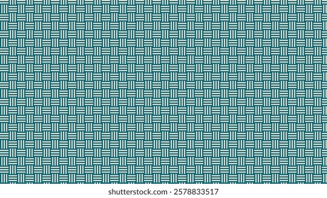 A seamless green geometric design that blends symmetry and elegance, bringing a fresh and modern touch to any visual project with its calming and balanced aesthetic.