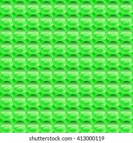 Seamless green geometric pattern. Modern style.