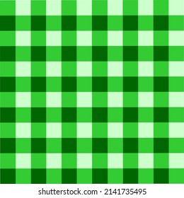 Seamless Green Grid Pattern Abstract Vector Background