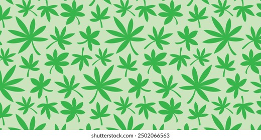 Seamless green Matisse plant pattern. Minimal abstract floral tropical reprint. Freehand doodle collage. Organic leaf background, simple