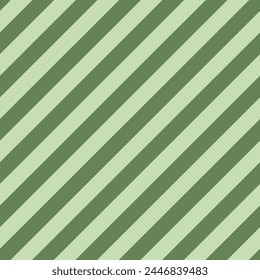 Seamless Green Pastel color Striped Background 45-degree