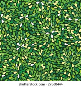 seamless green pattern