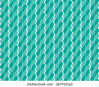 Seamless green pattern. Pigtails texture