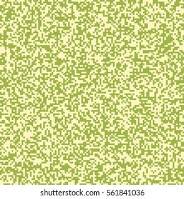 Seamless green pixel camouflage pattern. desert camo.