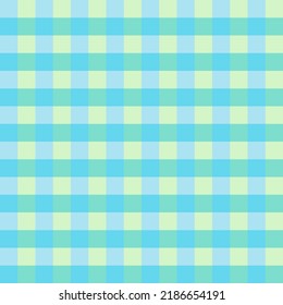 Seamless green plaid pattern, pastel color.