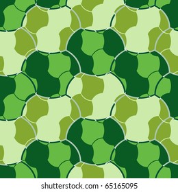 Seamless green tile vector pattern