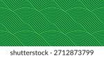 Seamless green vineyard pattern with organic wavy lines of grape fields. Eco‑friendly farm texture, abstract striped landscape, natural agriculture background, botanical vector design for rustic decor